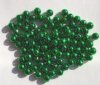 100 6mm Metallic Kelly Green Acrylic